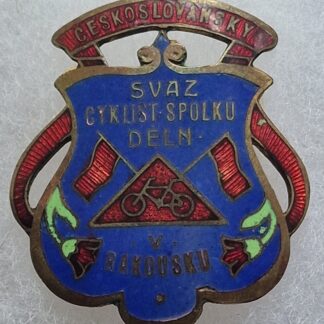 Odznak Českoslovanský svaz cyklistických spolků dělnických v Rakousku