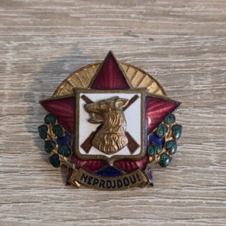 Odznak NEPROJDOU – Beztřídní, těžká verze