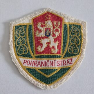 Original nášivka Pohraniční stráž - bílá