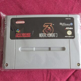 Hra Mortal Kombat 3 pro SNES - originální PAL kazeta