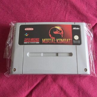 Hra Mortal Kombat - SNES PAL kazeta, funkční